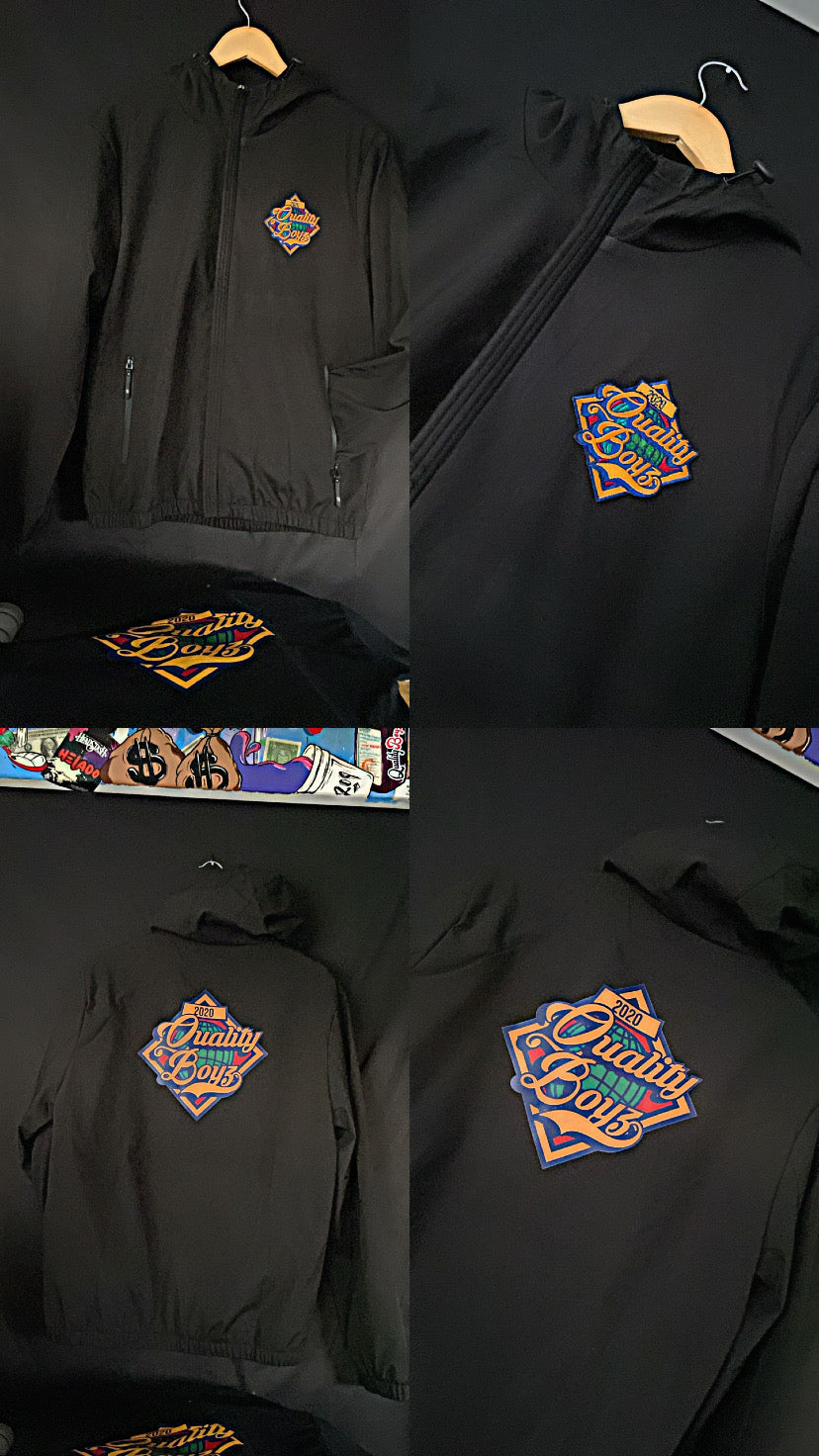 Black (QualityBoyz World Series) WindBreaker