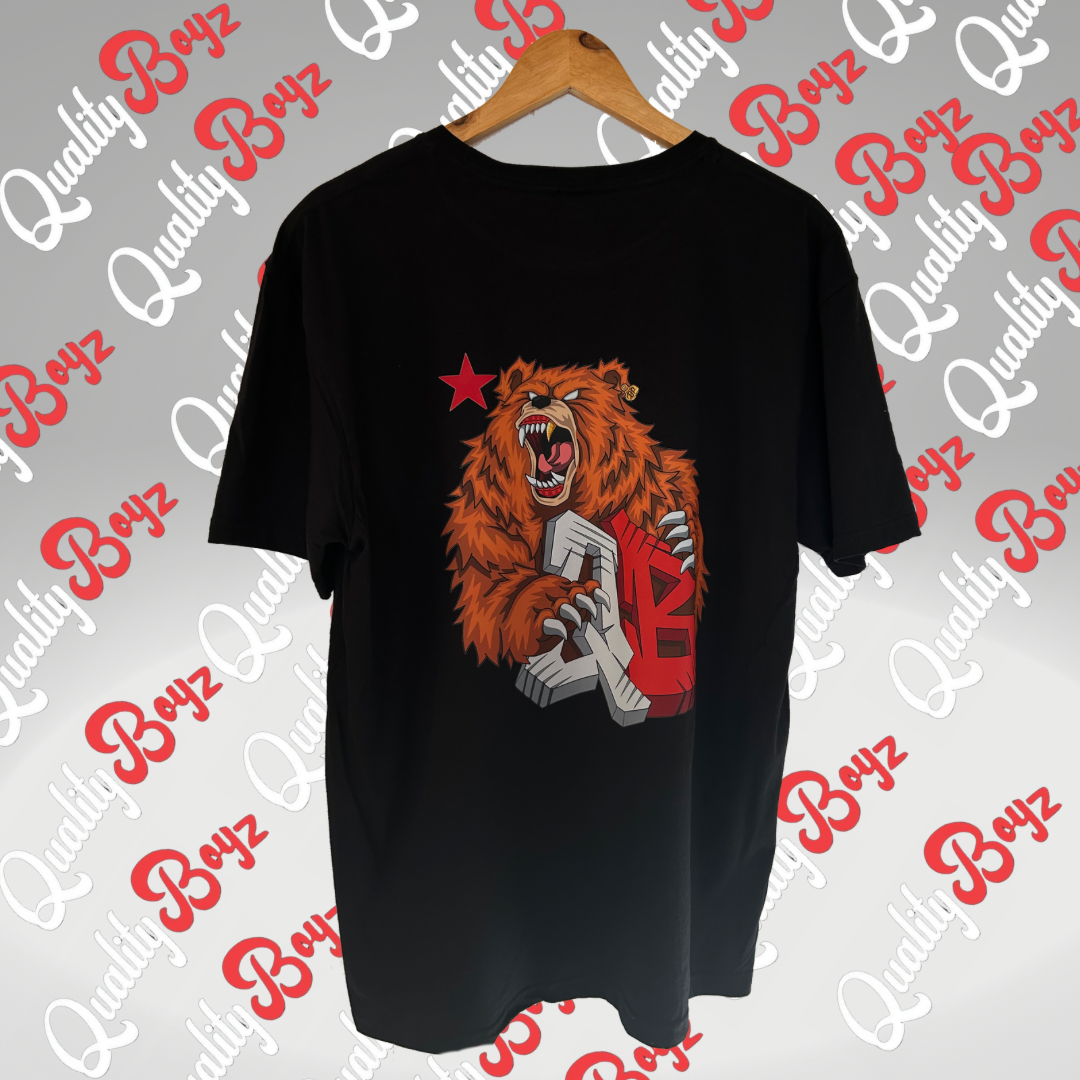 Black “Cali QB Bear” Shirt