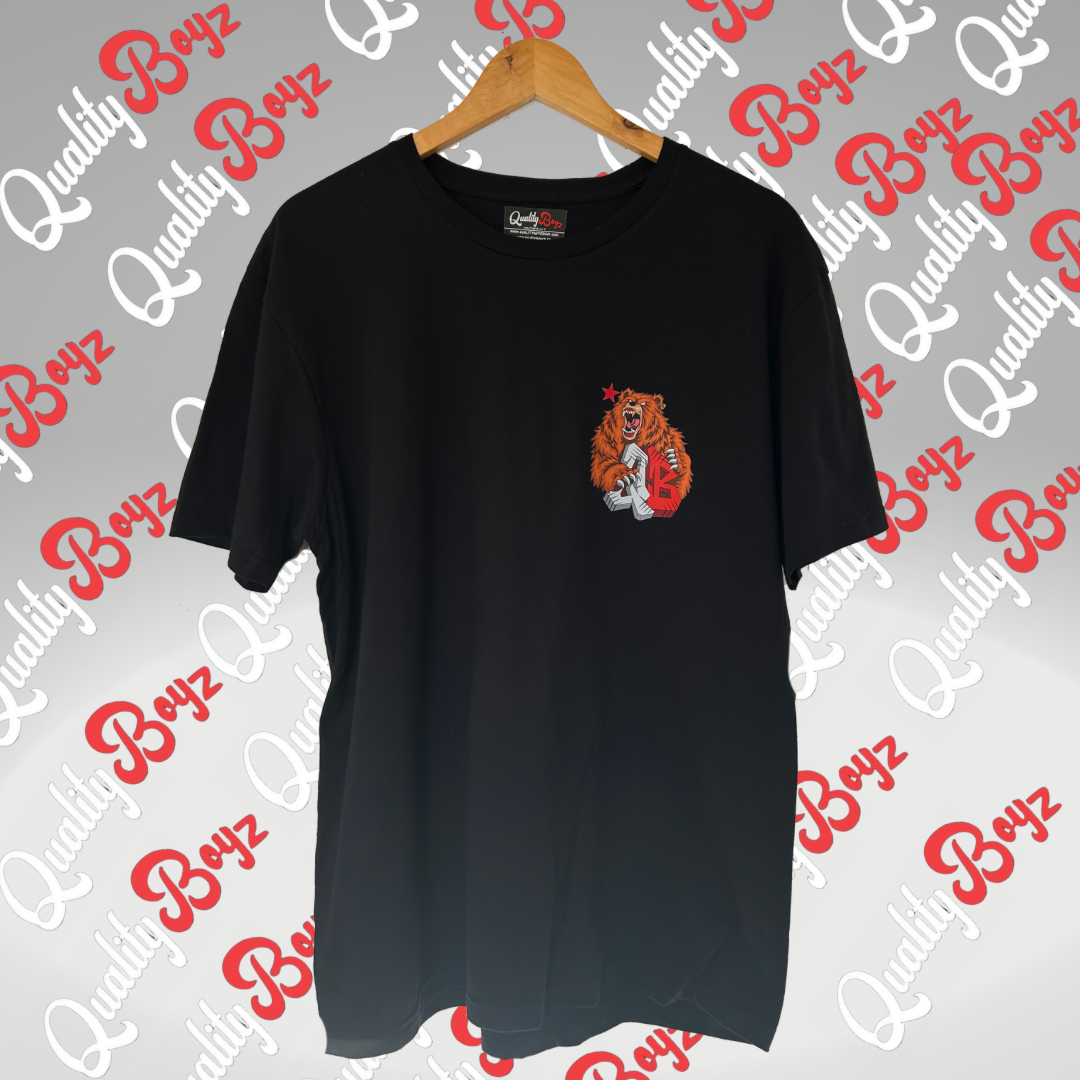 Black “Cali QB Bear” Shirt