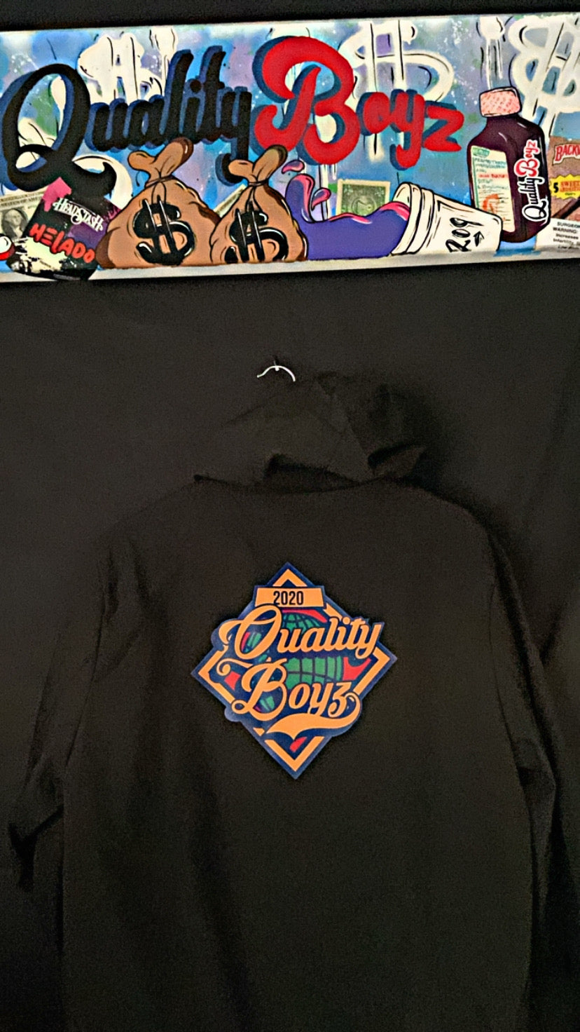 Black (QualityBoyz World Series) WindBreaker